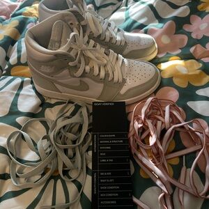 Air jordan 1s retro high OG ‘seafoam’ women’s 6.5 men’s 5